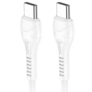 Hoco X37 Cool Power USB-C to USB-C Fast Charging Cable 60W 3A White 1m